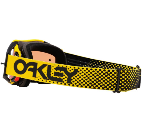 Masque OAKLEY Airbrake MX Moto Yellow B1B – Écran Prizm™ MX Bronze
