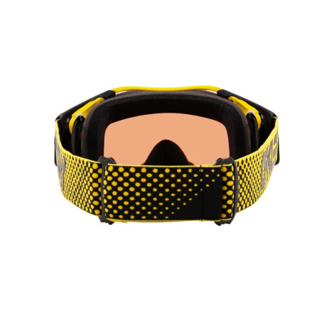 Masque OAKLEY Airbrake MX Moto Yellow B1B – Écran Prizm™ MX Bronze