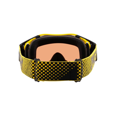 Masque OAKLEY Airbrake MX Moto Yellow B1B – Écran Prizm™ MX Bronze