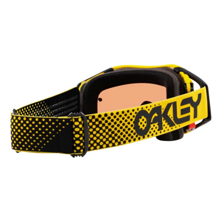 Masque OAKLEY Airbrake MX Moto Yellow B1B – Écran Prizm™ MX Bronze