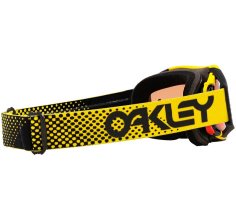 Masque OAKLEY Airbrake MX Moto Yellow B1B – Écran Prizm™ MX Bronze