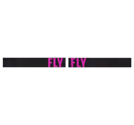 Masque FLY RACING Focus Rose/Noir – écran clair