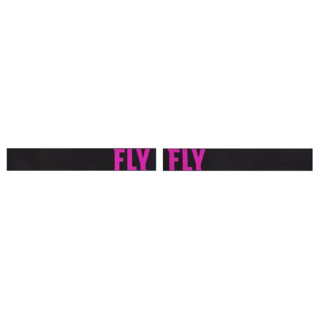 Masque FLY RACING Focus Rose/Noir – écran clair