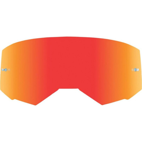 Ecran FLY RACING avec fixation pour tear-off - rouge