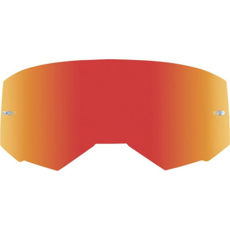 Ecran FLY RACING masque enfant avec fixation pour tear-off - rouge