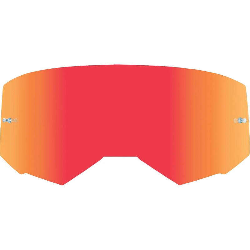 Ecran FLY RACING masque enfant avec fixation pour tear-off - rouge