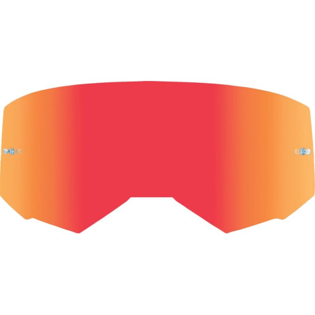 Ecran FLY RACING masque enfant avec fixation pour tear-off - rouge