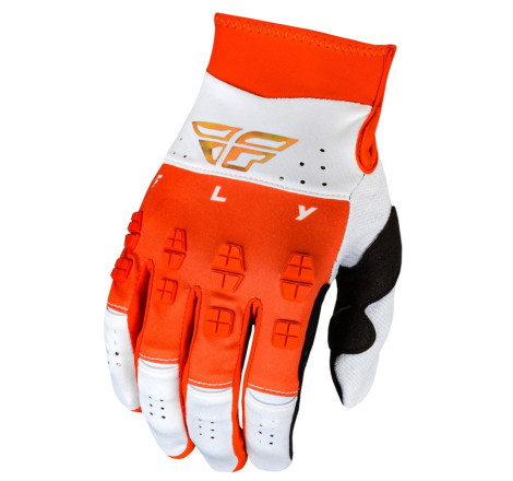 Gants FLY RACING Evolution DST Podium Taille XL - rouge/blanc/Red Iridium