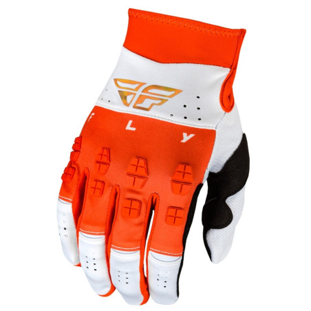 Gants FLY RACING Evolution DST Podium Taille XL - rouge/blanc/Red Iridium