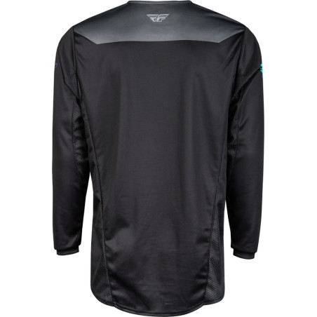 Maillot FLY RACING Taille XL Kinetic Reload - anthracite/noir/Blue Iridium