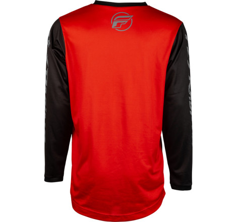 Maillot enfant FLY RACING F-16 - rouge/noir/gris