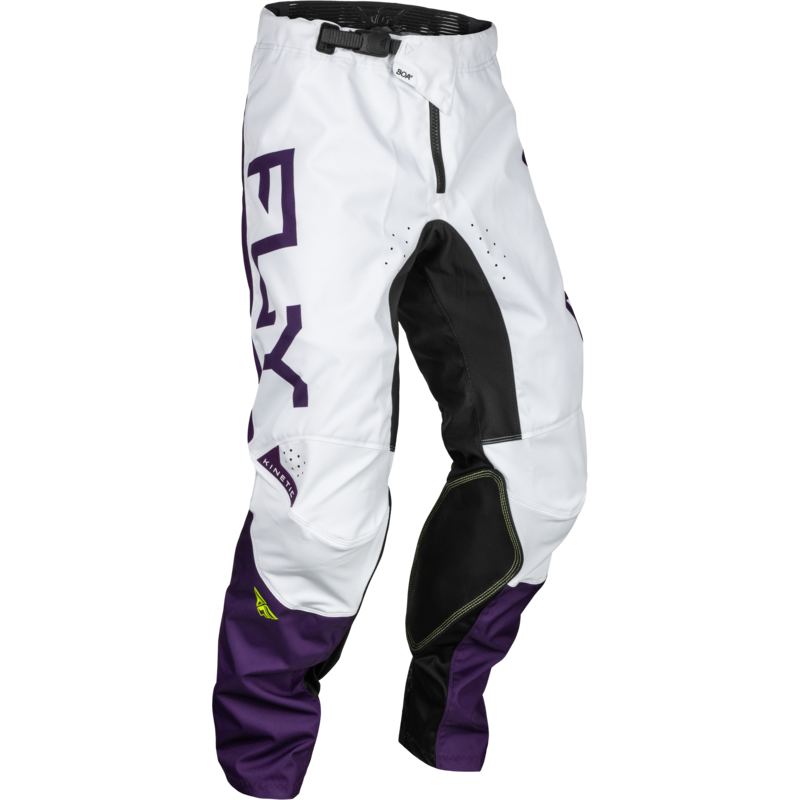 Pantalon FLY RACING Taille 36 Kinetic Reload - Deep Purple/blanc/jaune fluo