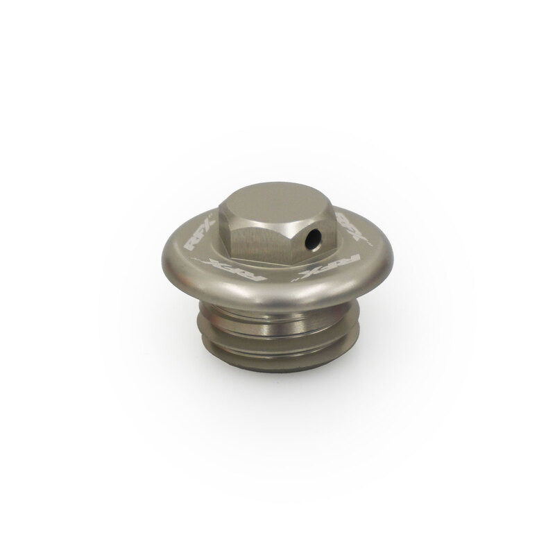 Bouchon de remplissage d'huile RFX Race - argent