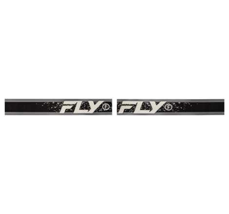 Masque FLY RACING Zone Gris/Noir – écran Rouge Fumé