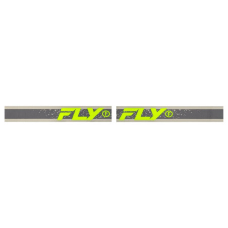 Masque FLY RACING Zone Dark Grey/Hi-Vis – écran Iridescent Green