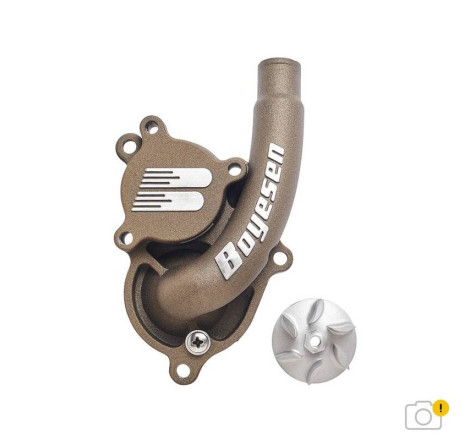 Couvercle de pompe à eau + turbine BOYESEN SuperCooler - magnésium 125/250 SX/TC/MC