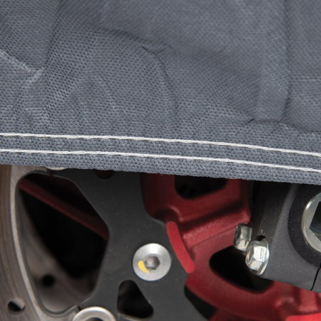 Housse de protection intérieur OXFORD Dormex noir/argent - moto / scooter - M