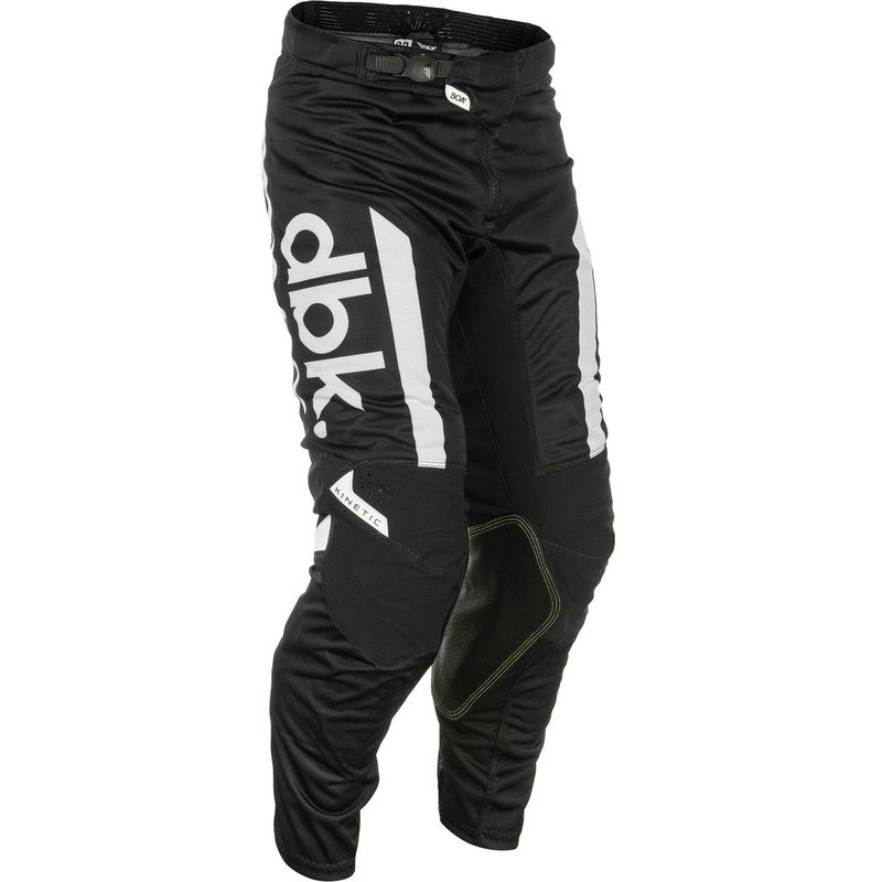 Pantalon FLY RACING Kinetic Mesh Taille 28 - noir/blanc
