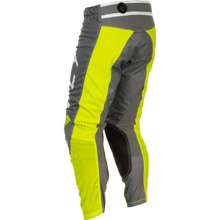 Pantalon FLY RACING Kinetic Mesh Taille 36 - gris/jaune