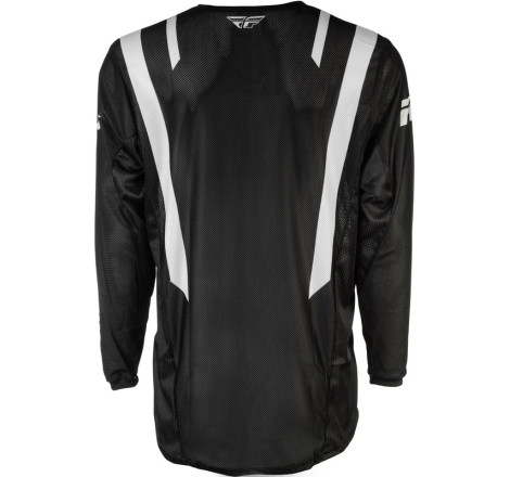 Maillot FLY RACING Kinetic Mesh Taille S - noir/blanc