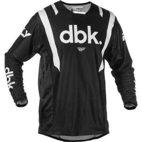Maillot FLY RACING Kinetic Mesh Taille XXL - noir/blanc