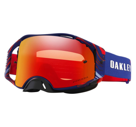 Masque OAKLEY Airbrake MX Renaux Signature – Écran Prizm™ MX Torch Iridium