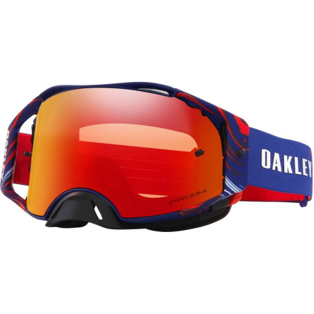 Masque OAKLEY Airbrake MX Renaux Signature – Écran Prizm™ MX Torch Iridium
