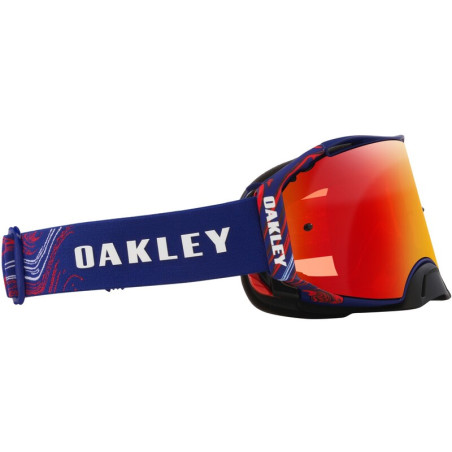 Masque OAKLEY Airbrake MX Renaux Signature – Écran Prizm™ MX Torch Iridium