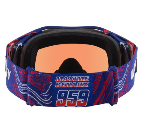 Masque OAKLEY Airbrake MX Renaux Signature – Écran Prizm™ MX Torch Iridium