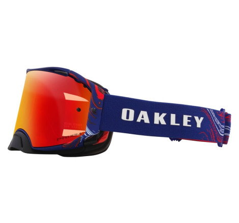 Masque OAKLEY Airbrake MX Renaux Signature – Écran Prizm™ MX Torch Iridium
