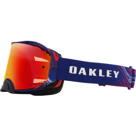 Masque OAKLEY Airbrake MX Renaux Signature – Écran Prizm™ MX Torch Iridium