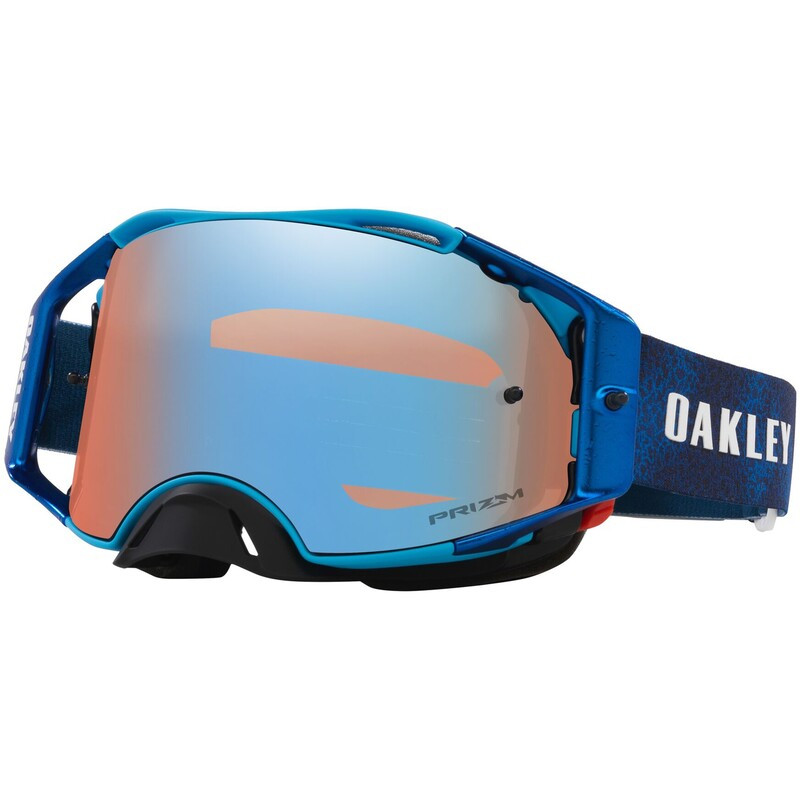 Masque OAKLEY Airbrake MX Sexton Signature – Écran Prizm™ MX Sapphire
