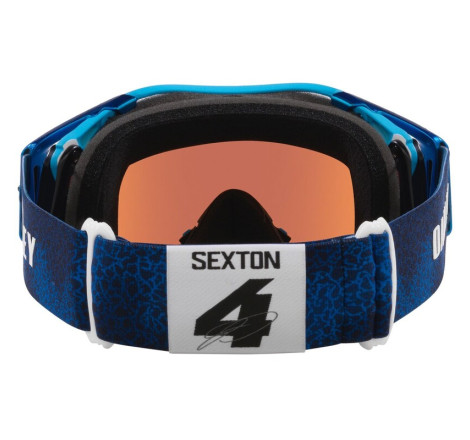 Masque OAKLEY Airbrake MX Sexton Signature – Écran Prizm™ MX Sapphire