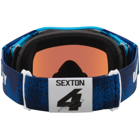 Masque OAKLEY Airbrake MX Sexton Signature – Écran Prizm™ MX Sapphire
