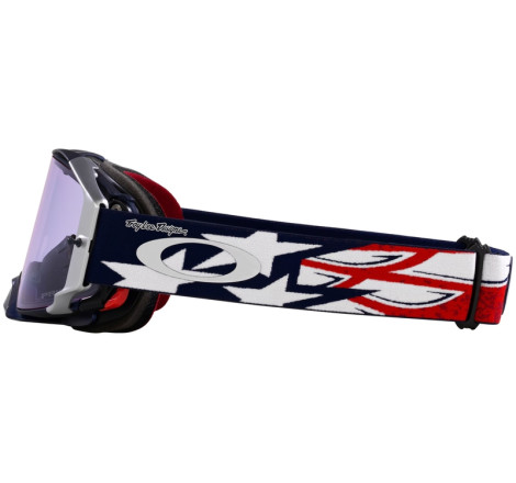 Masque OAKLEY Airbrake MX TLD RWB Stars – écran Prizm™ MX Low Light