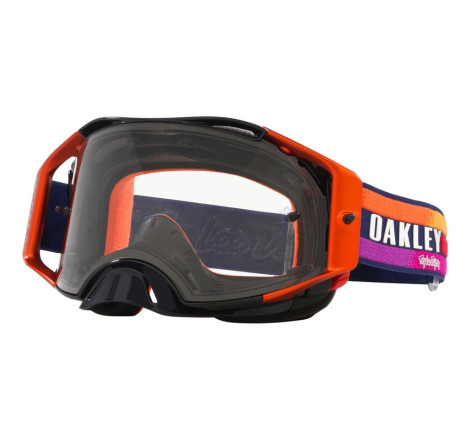 Masque OAKLEY Airbrake MX TLD Navy Sunrise – Écran Clair