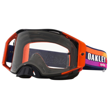 Masque OAKLEY Airbrake MX TLD Navy Sunrise – Écran Clair