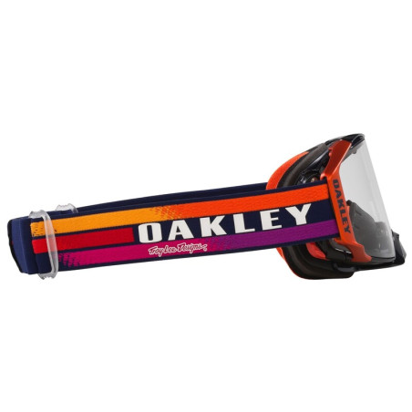 Masque OAKLEY Airbrake MX TLD Navy Sunrise – Écran Clair
