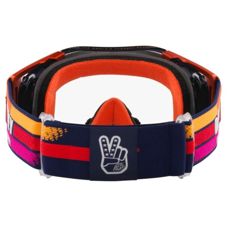 Masque OAKLEY Airbrake MX TLD Navy Sunrise – Écran Clair