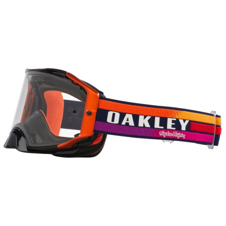 Masque OAKLEY Airbrake MX TLD Navy Sunrise – Écran Clair