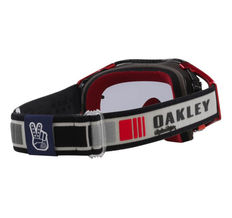 Masque OAKLEY Airbrake MX TLD Grey Blocks – Écran Fumé Clair