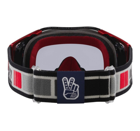 Masque OAKLEY Airbrake MX TLD Grey Blocks – Écran Fumé Clair