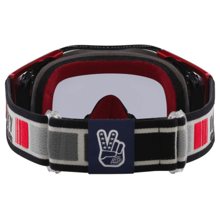 Masque OAKLEY Airbrake MX TLD Grey Blocks – Écran Fumé Clair