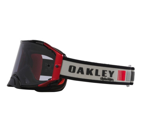 Masque OAKLEY Airbrake MX TLD Grey Blocks – Écran Fumé Clair