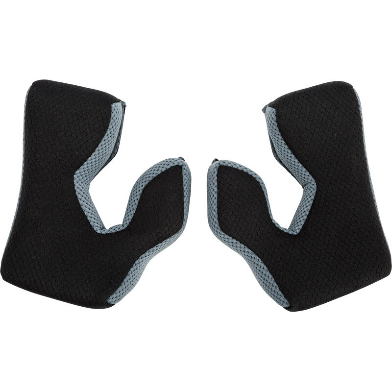 Mousses de joues FLY RACING Formula (2XL-35mm) - noir/Cool Grey