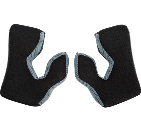 Mousses de joues FLY RACING Formula (XL-45mm) - noir/Cool Grey