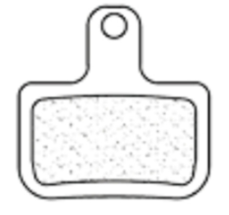 Plaquette de frein pour vélo électrique CL BRAKES ECX - métal fritté - 4067ECX