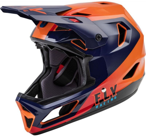Casque FLY RACING Rayce Rouge/Orange/Noir L