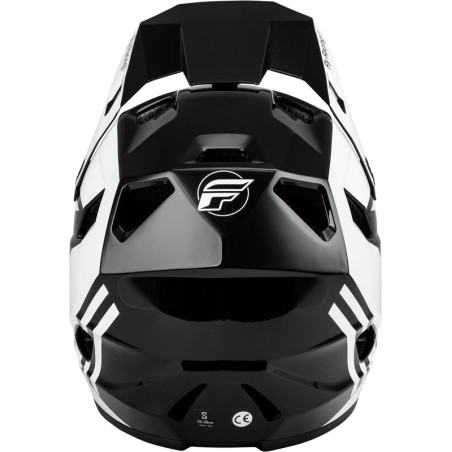 Casque enfant vélo FLY RACING Rayce - noir/blanc/gris