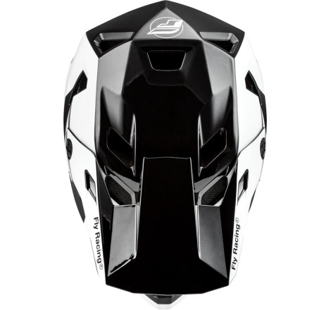 Casque enfant vélo FLY RACING Rayce - noir/blanc/gris